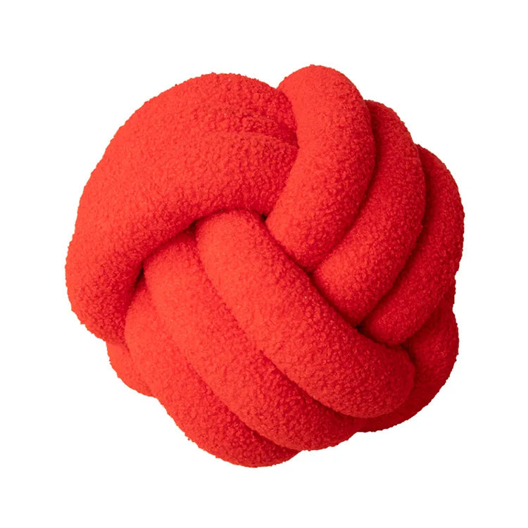 NœudTissé | Coussin de Jet Fait à la Main
