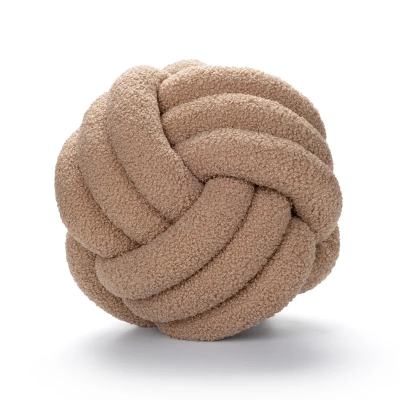 NœudTissé | Coussin de Jet Fait à la Main
