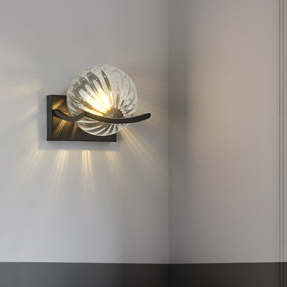 Nolan – Applique murale LED moderne en verre