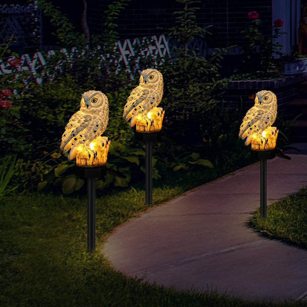Lumo – Lampe Solaire Chouette pour Jardin & Terrasse