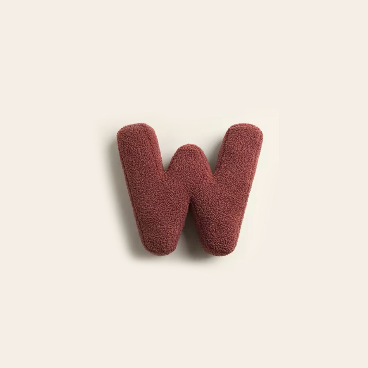 Lexa – Coussin moelleux en forme de lettre en peluche