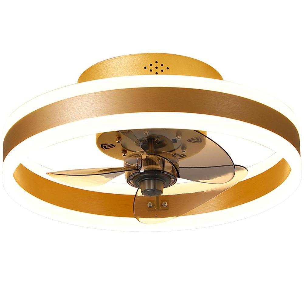 Elian – Moderne Ventilateur de Plafond-Lampe