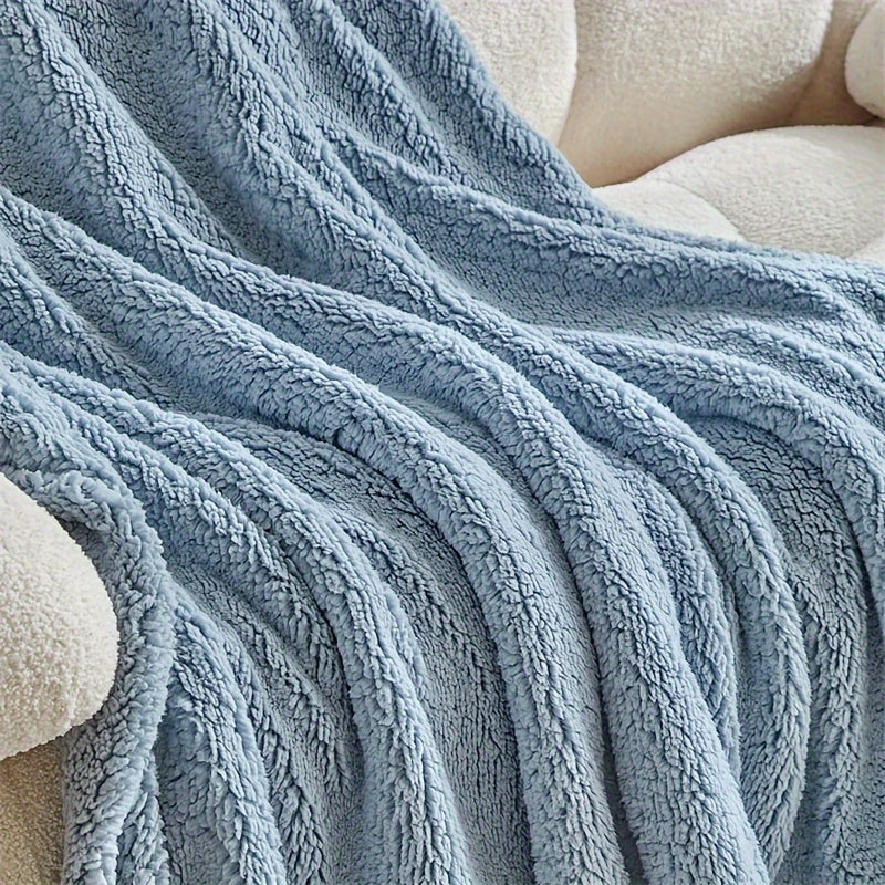 NuageChaud – Couverture sherpa douce & réversible