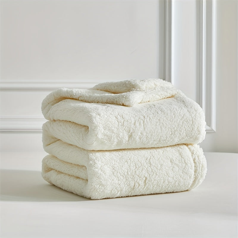 NuageChaud – Couverture sherpa douce & réversible