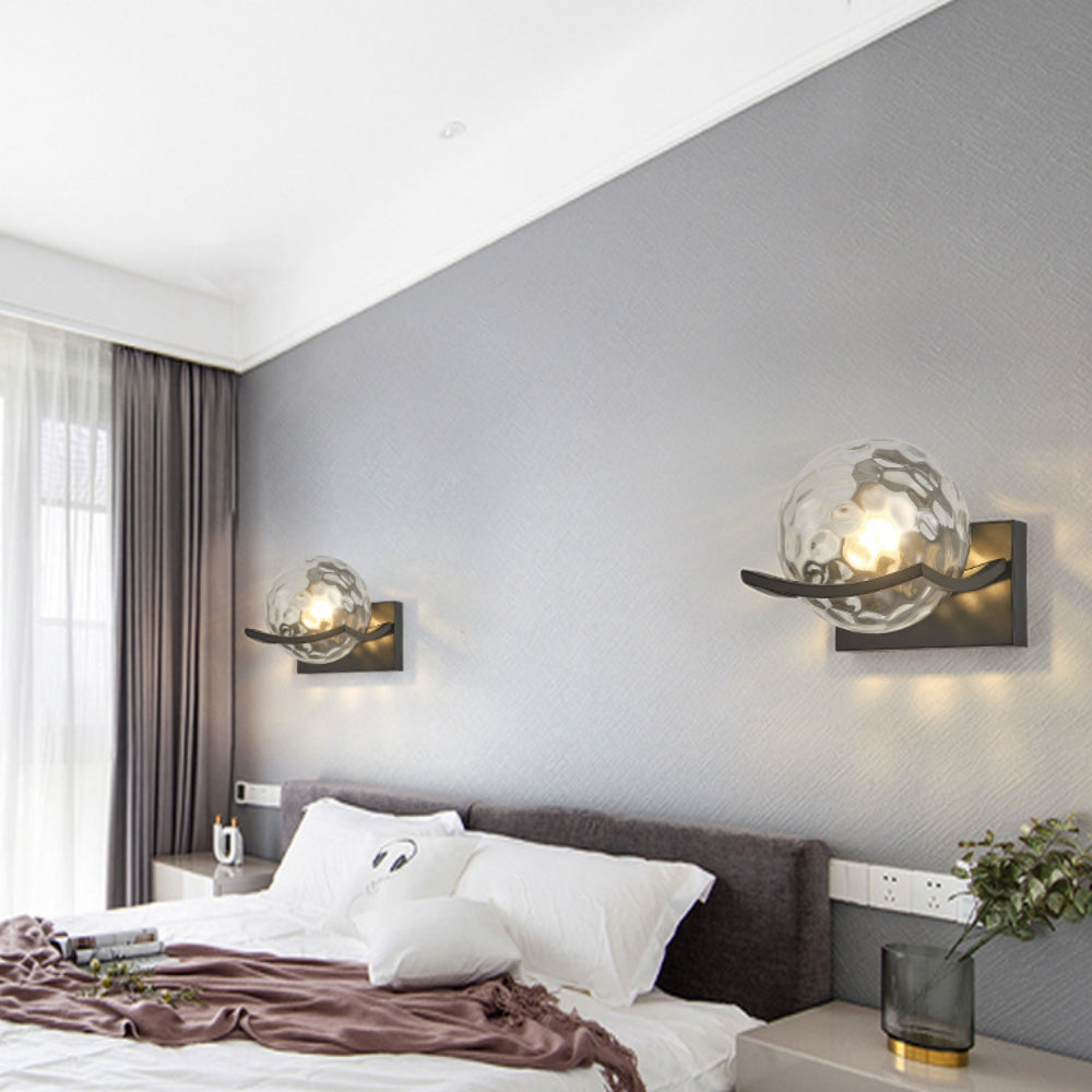 Nolan – Applique murale LED moderne en verre