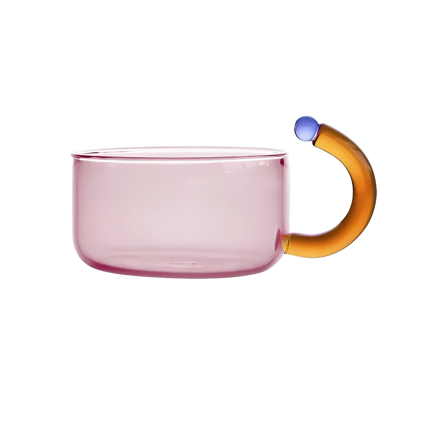 Taya – Théière en verre résistant à la chaleur avec contraste de couleur