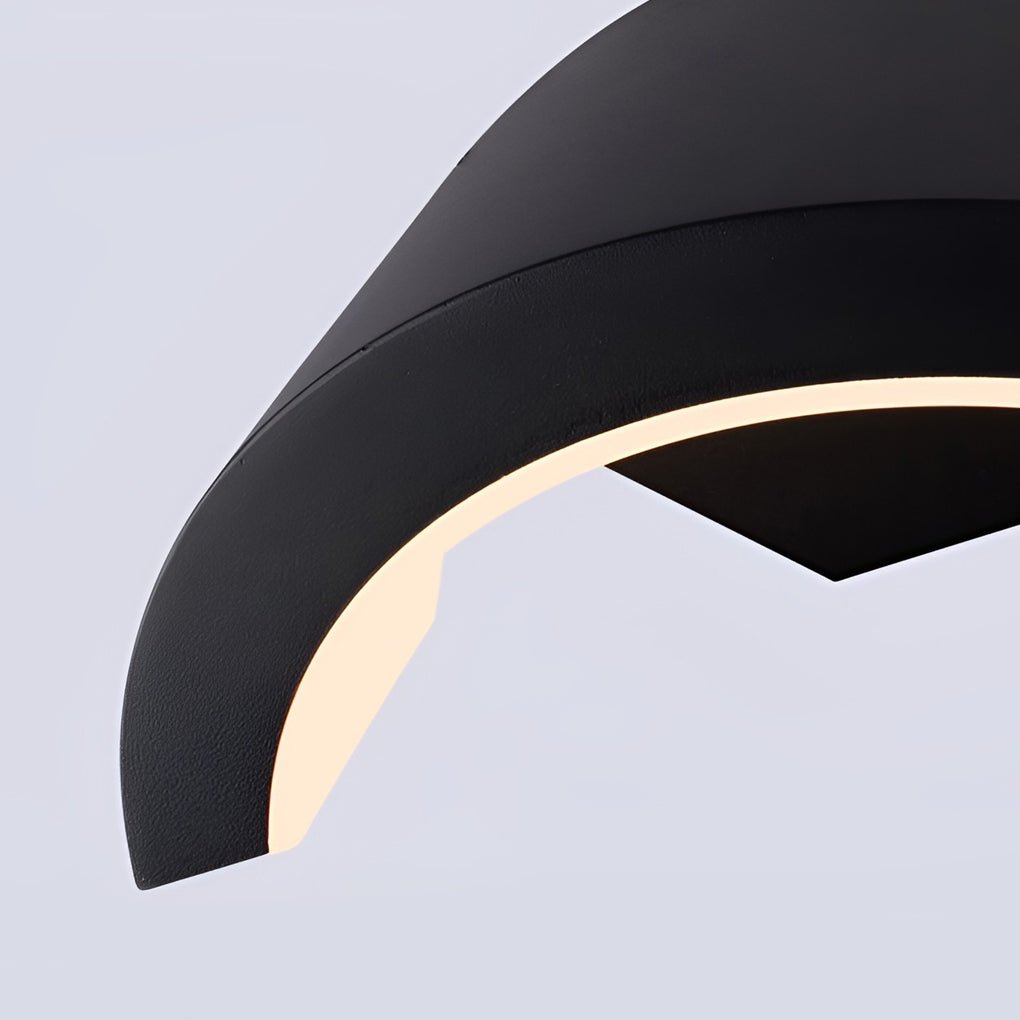 Akagi – Lampe Murale Extérieure LED Incurvée