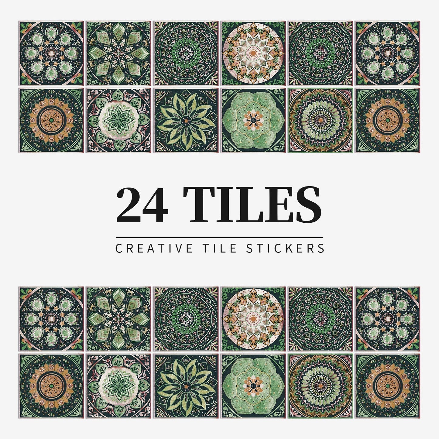 Autocollant mural pour carrelage de cuisine de style européen