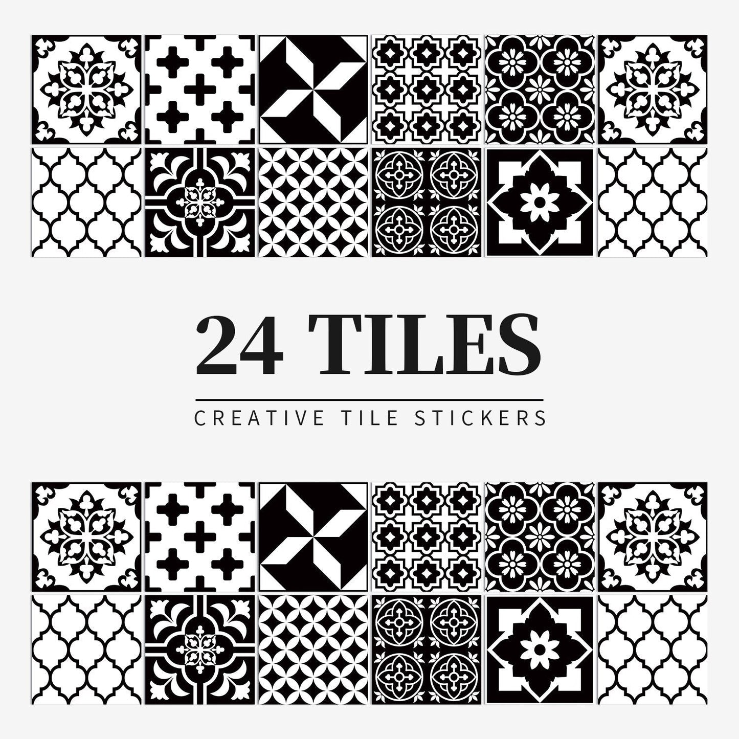 Autocollant mural pour carrelage de cuisine de style européen