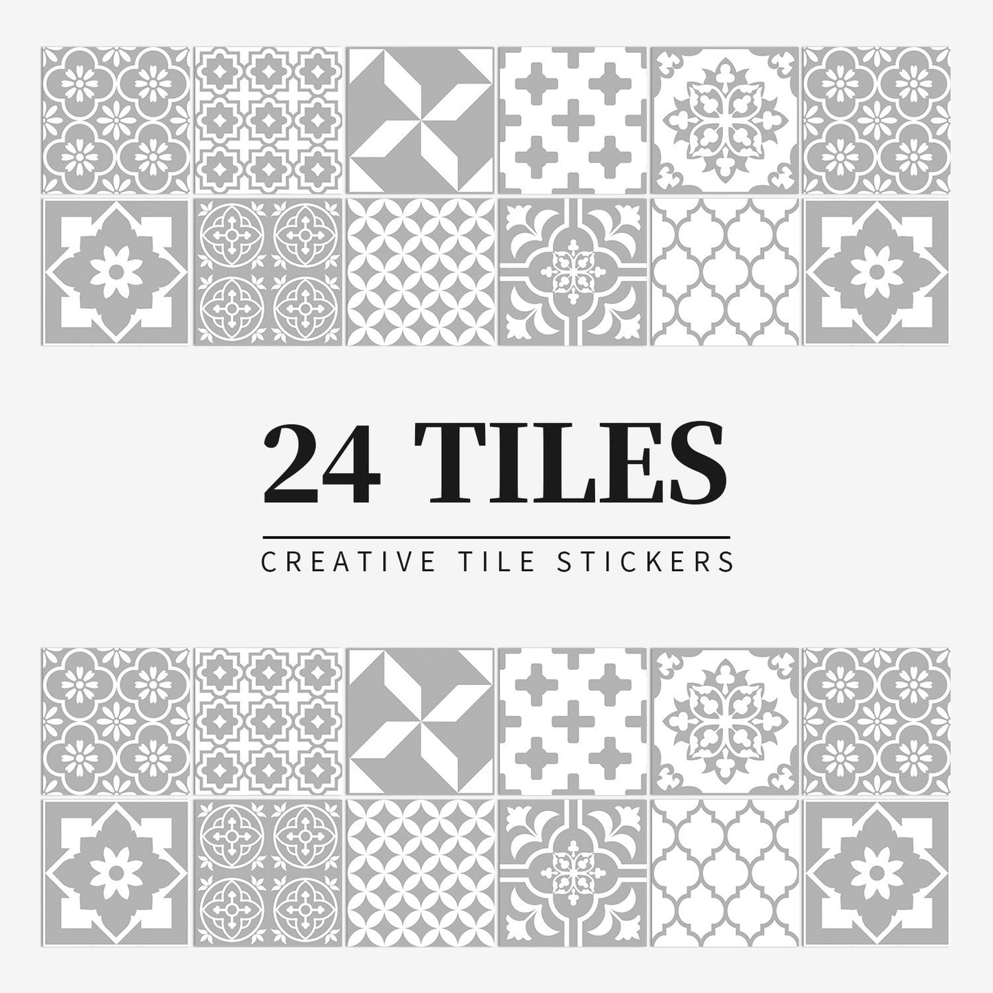 Autocollant mural pour carrelage de cuisine de style européen