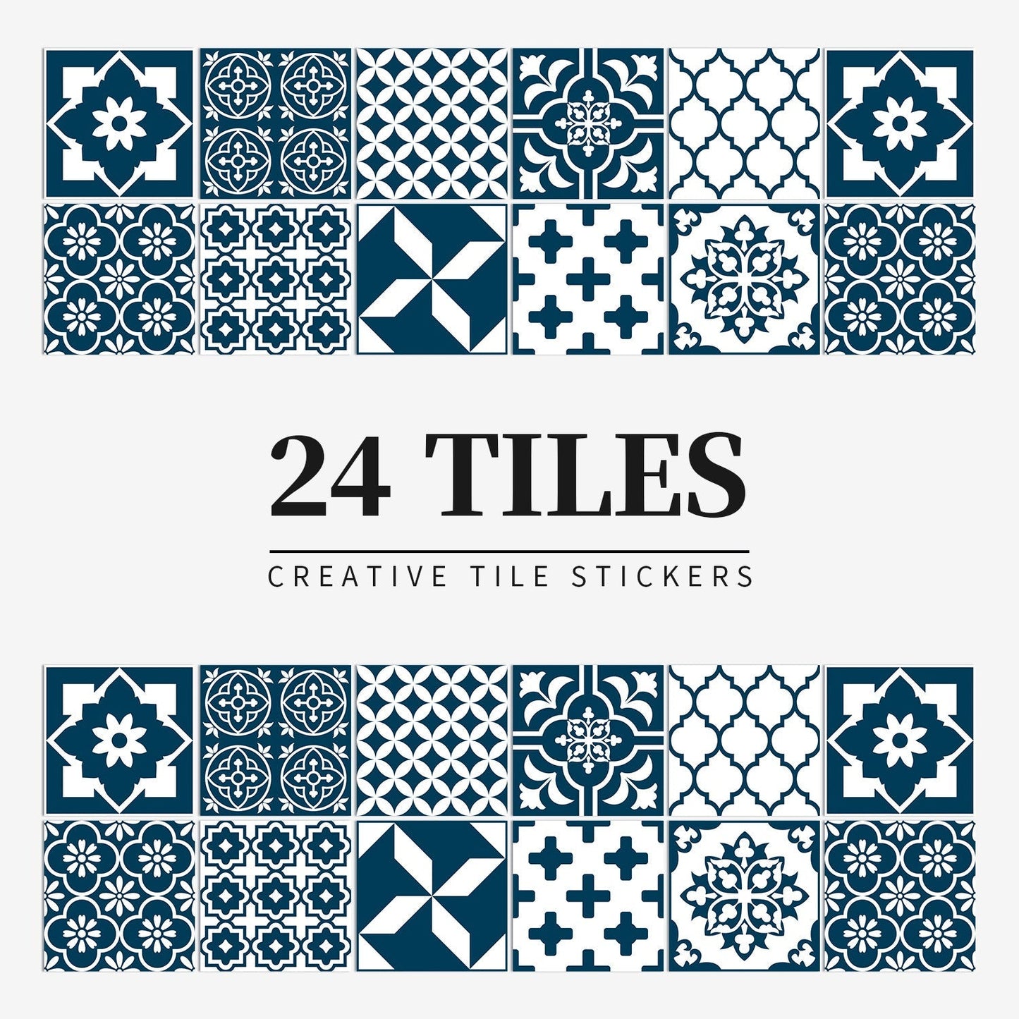 Autocollant mural pour carrelage de cuisine de style européen