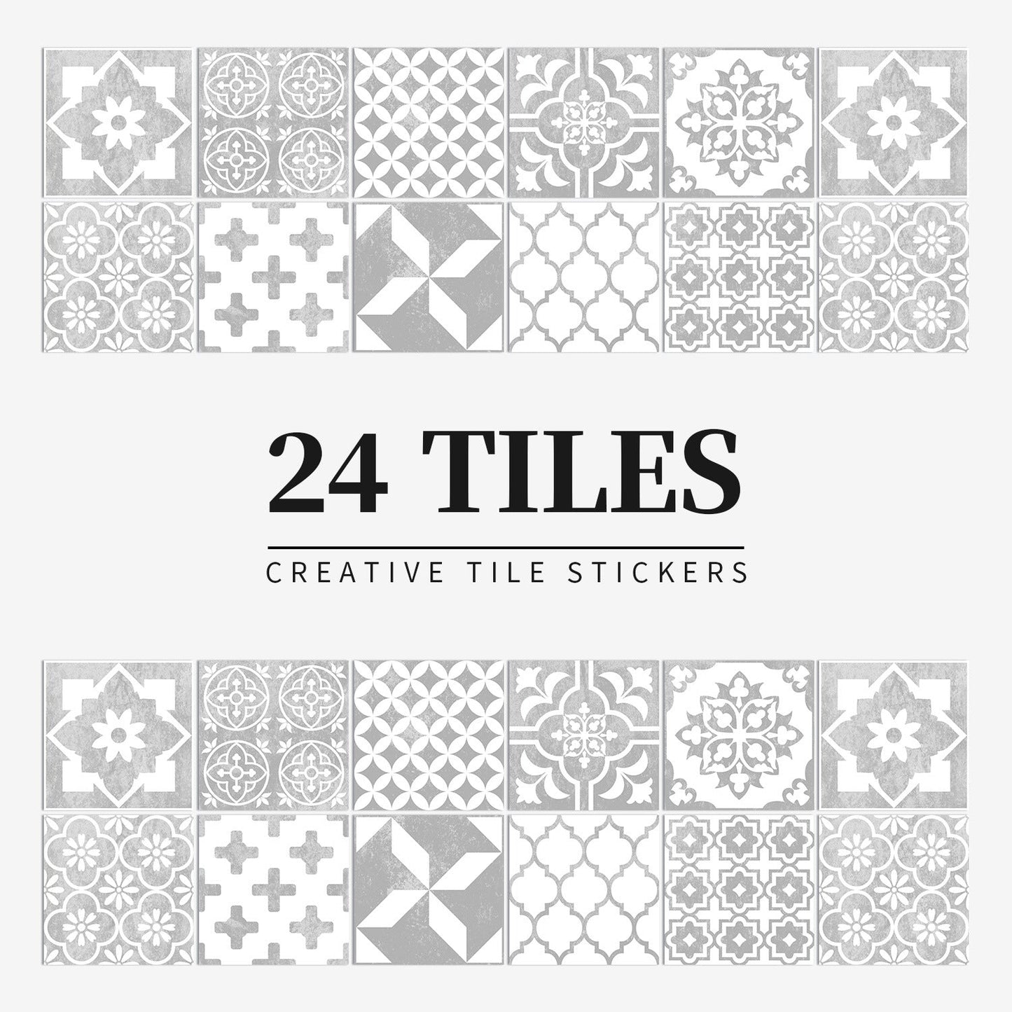 Autocollant mural pour carrelage de cuisine de style européen