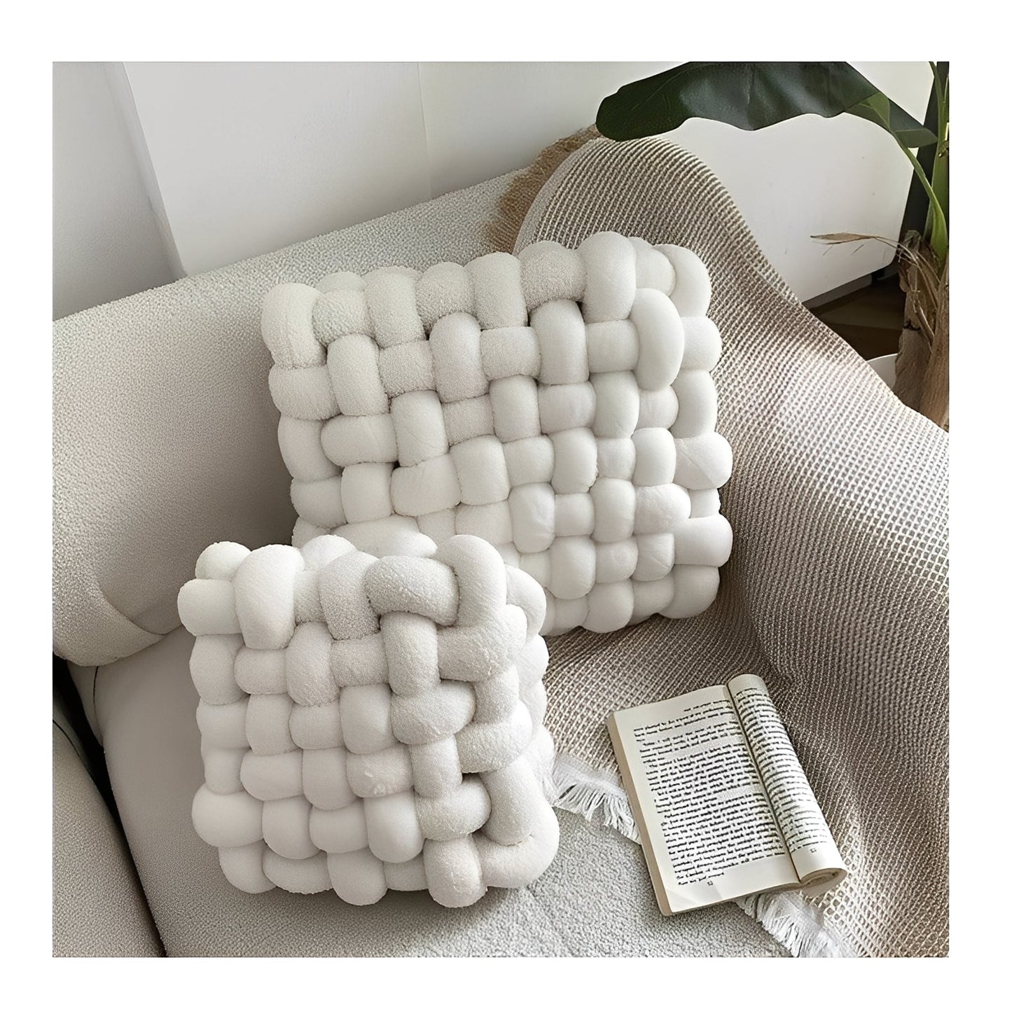 Kana – Coussin Doux de Siège & de Décoration en Style Nordique