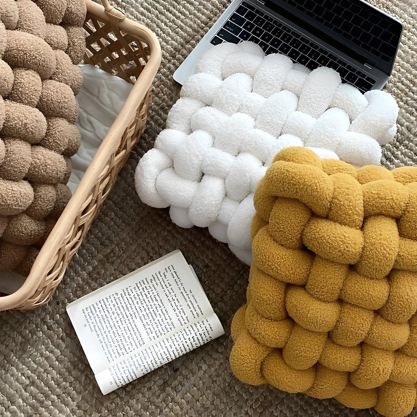 Kana – Coussin Doux de Siège & de Décoration en Style Nordique