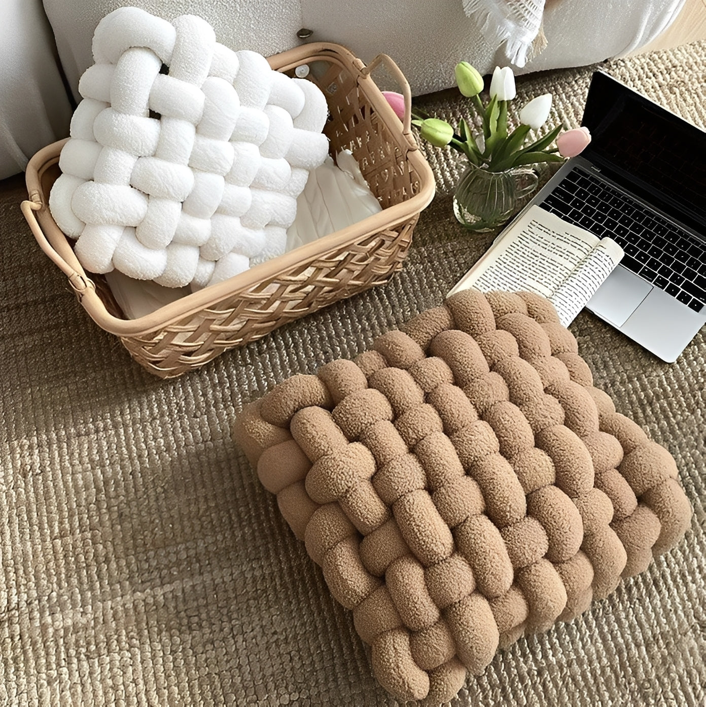 Kana – Coussin Doux de Siège & de Décoration en Style Nordique