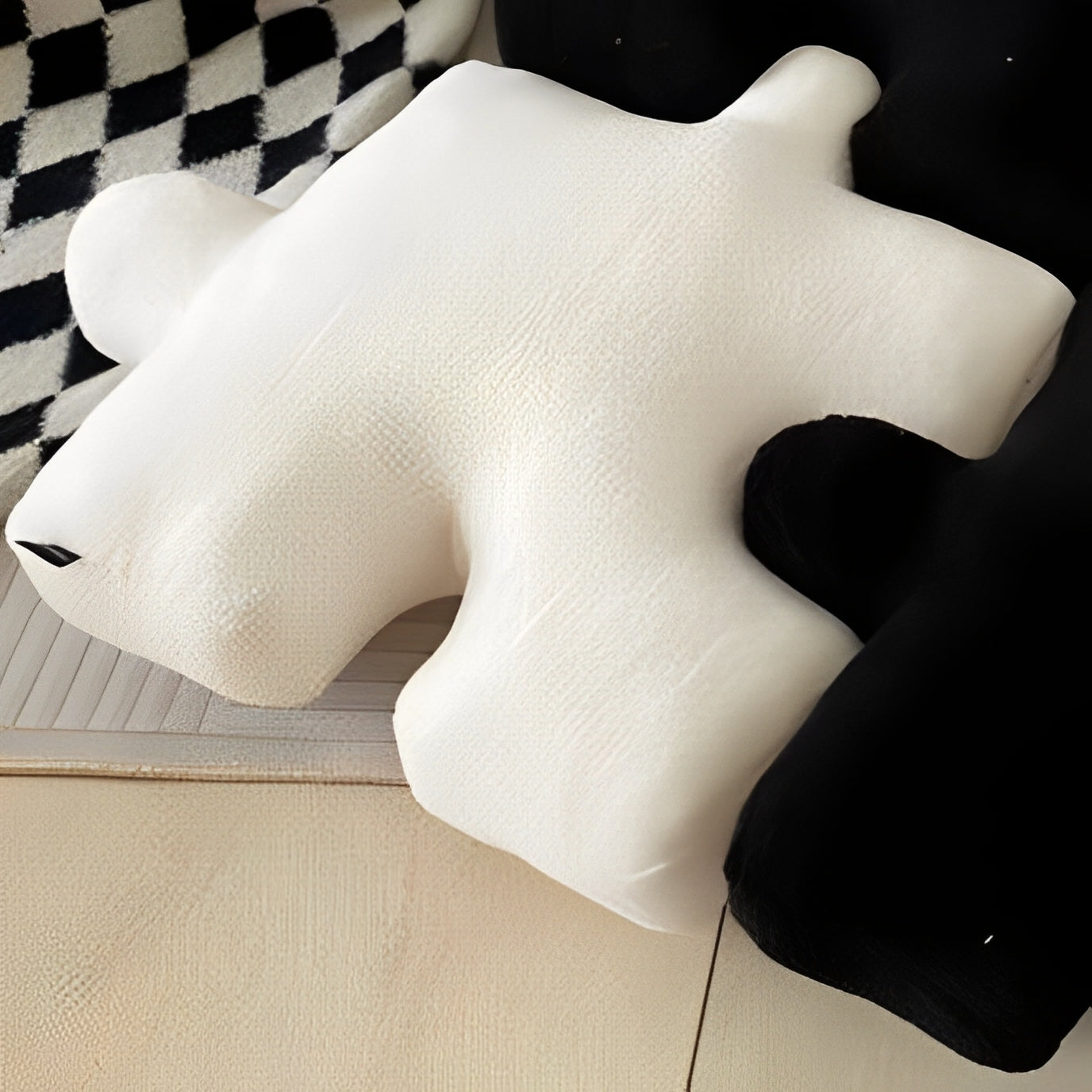 PuzzlePlush – Coussin créatif au design de pièce de puzzle