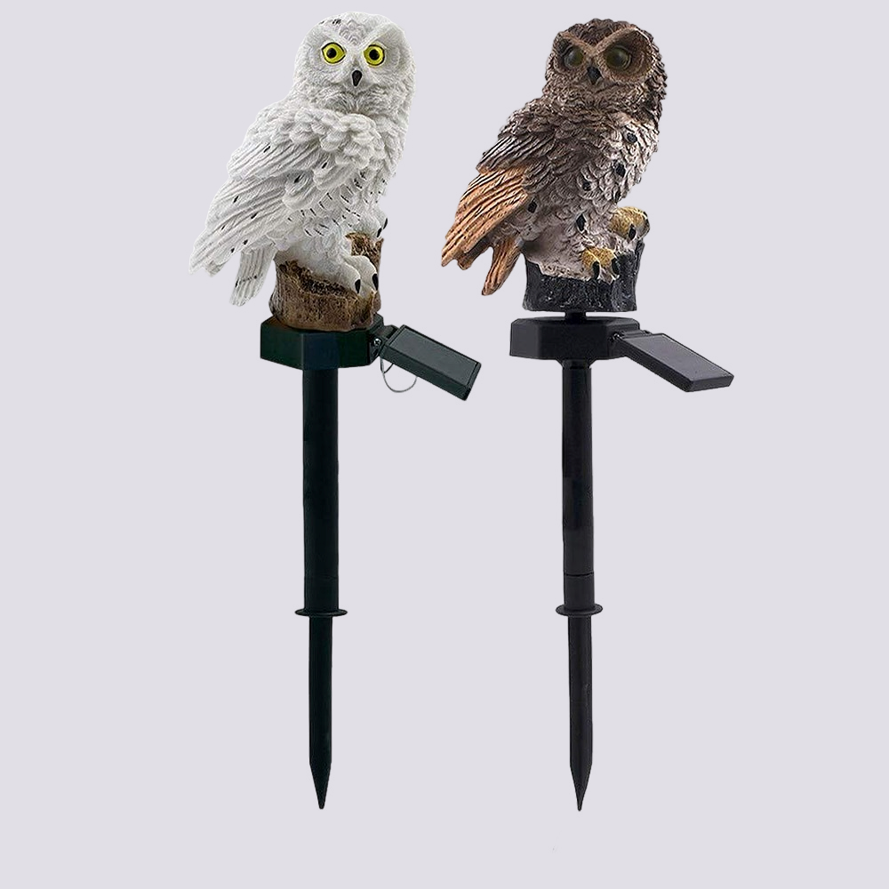 Lumo – Lampe Solaire Chouette pour Jardin & Terrasse