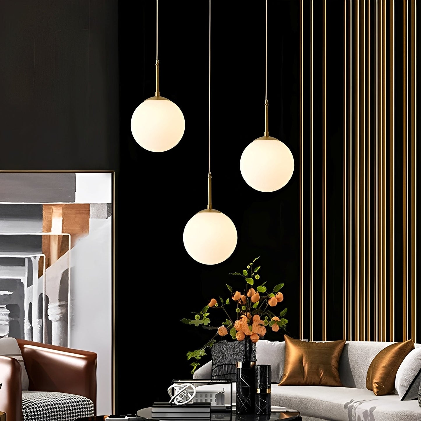 Felix – Moderne LED-Cuivre Plafonnier