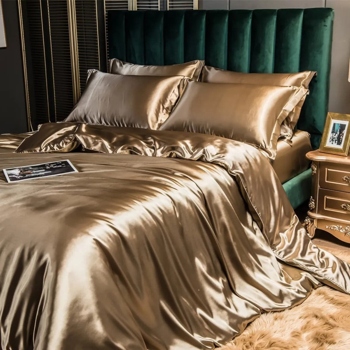 Selena – Housse de couette en soie de mûrier pour un confort de sommeil luxueux