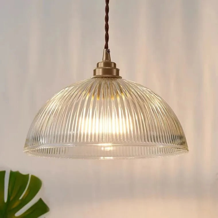 Vega – Lampe en Verre Minimaliste Nordique pour Salle à Manger