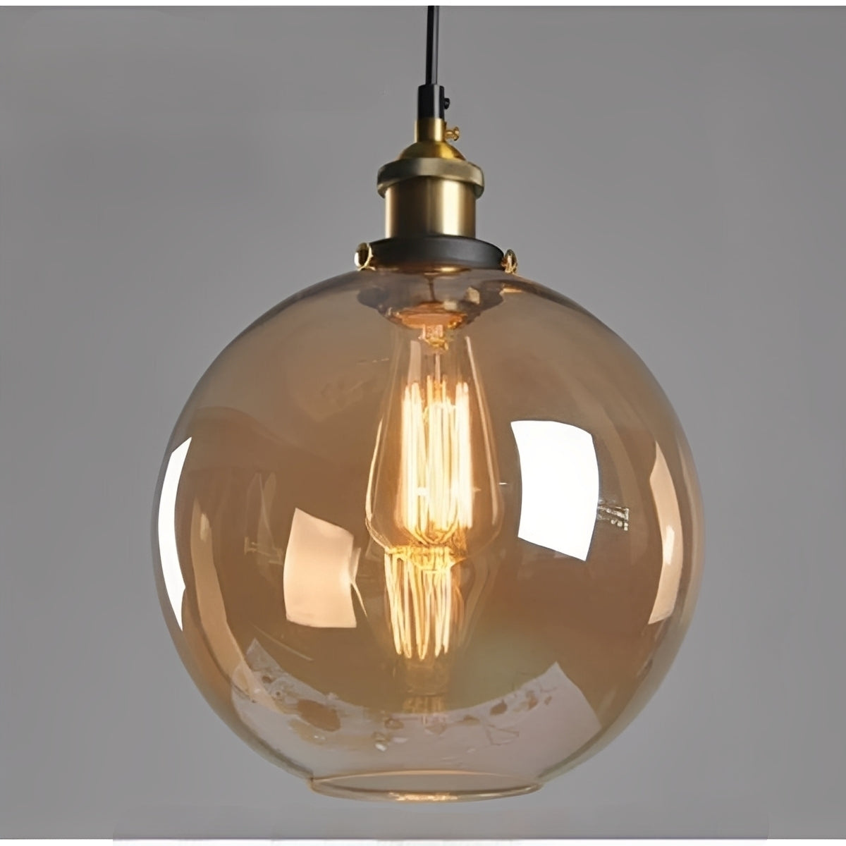 Norvella – Suspension en verre rétro nordique