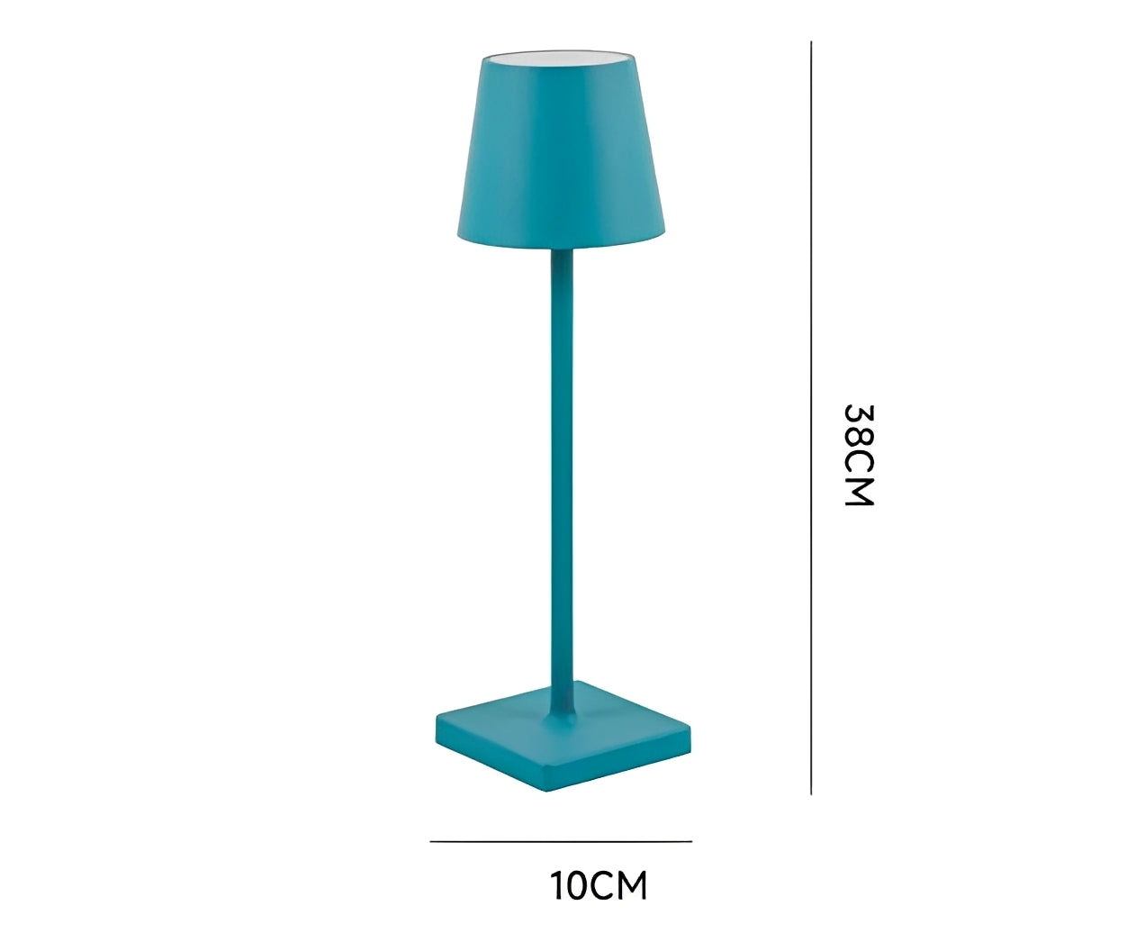 Isla – Lampe de table LED en aluminium rechargeable