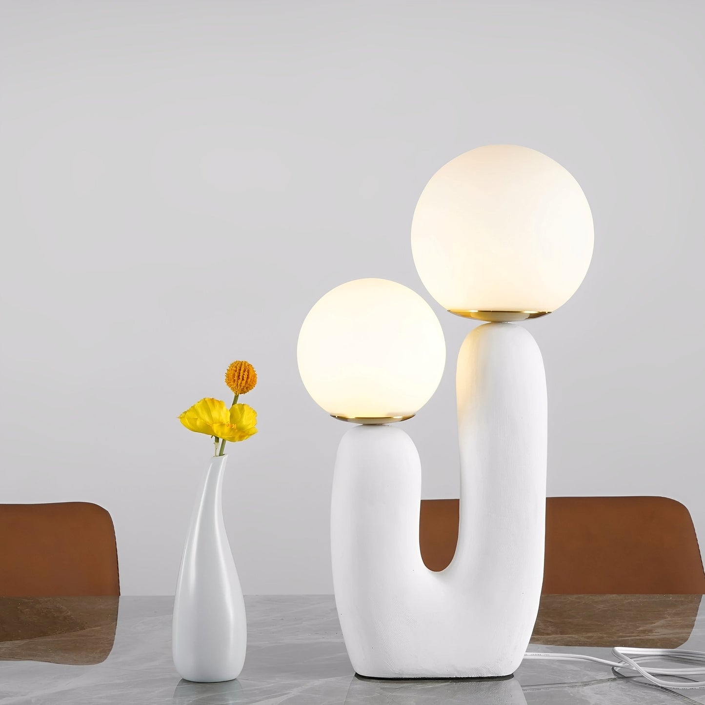Lina – Lampe de Table Nordique pour Chambre d'Enfant