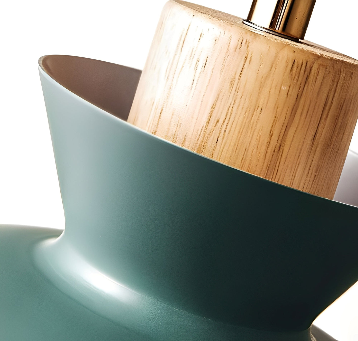 Mateo – Lustre en bois industriel