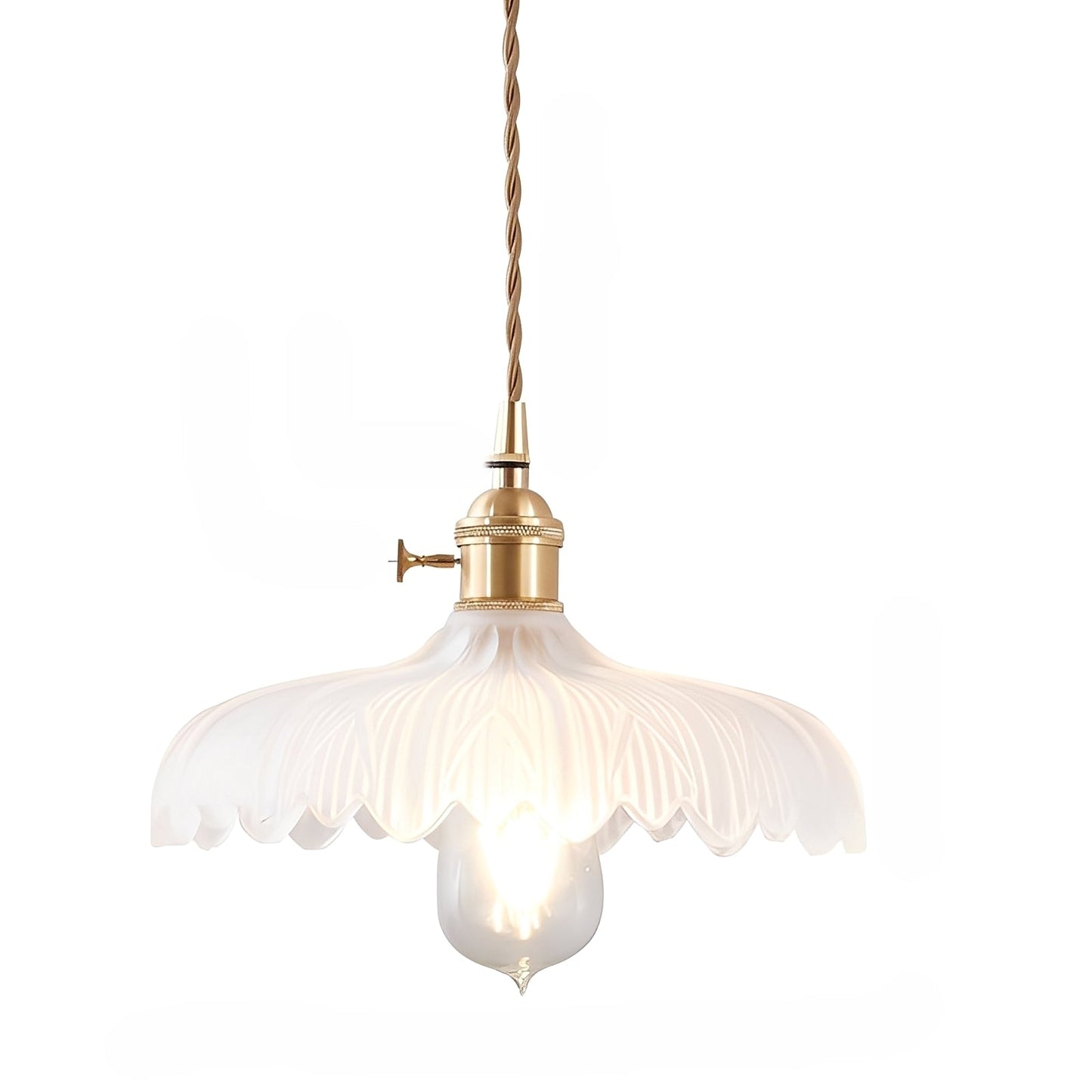 Noelle – Suspension en Verre Rétro