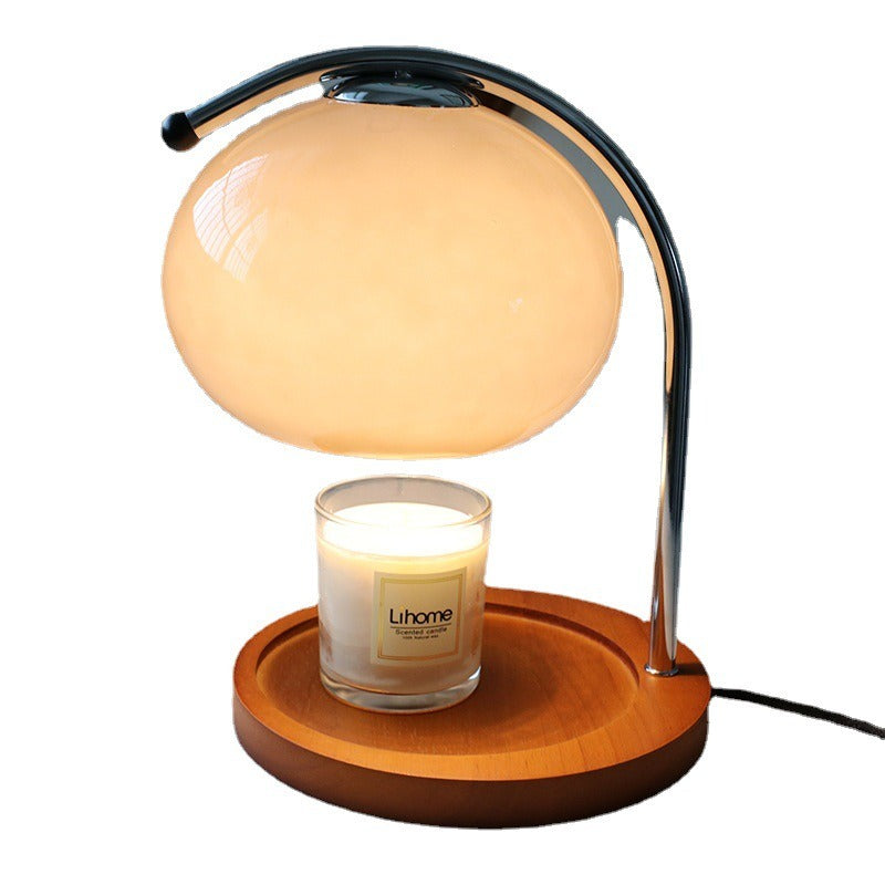 Mauri – Lampe Chauffe-Bougie en Bois