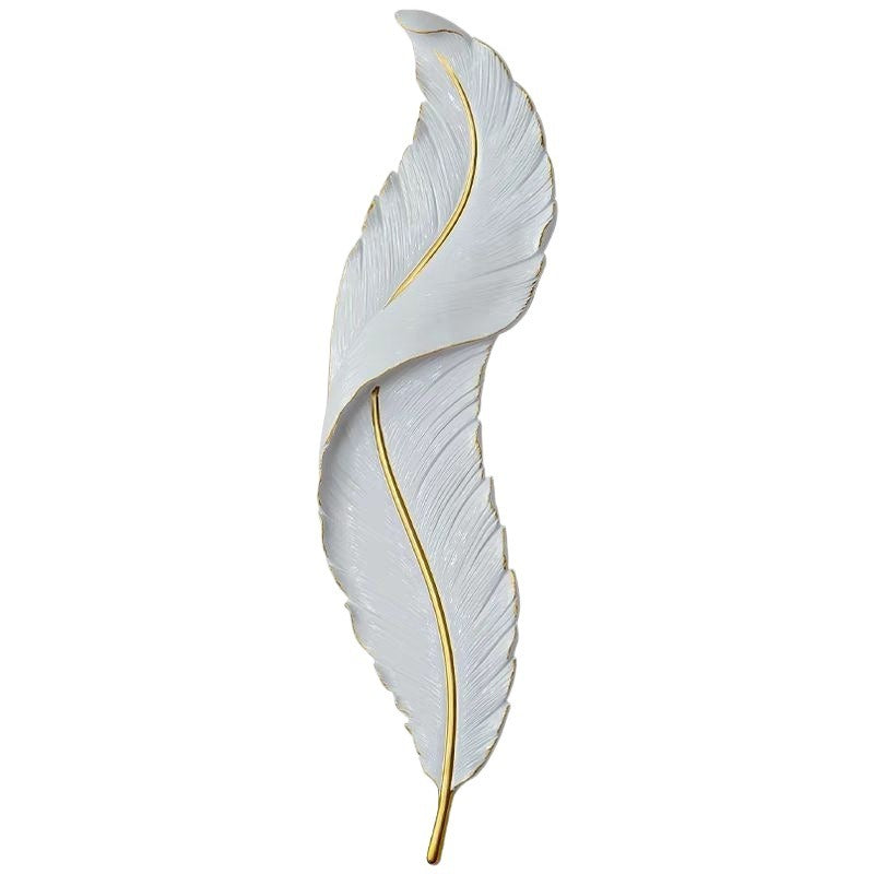 Yasmin – Applique Murale Moderne en Forme de Plume