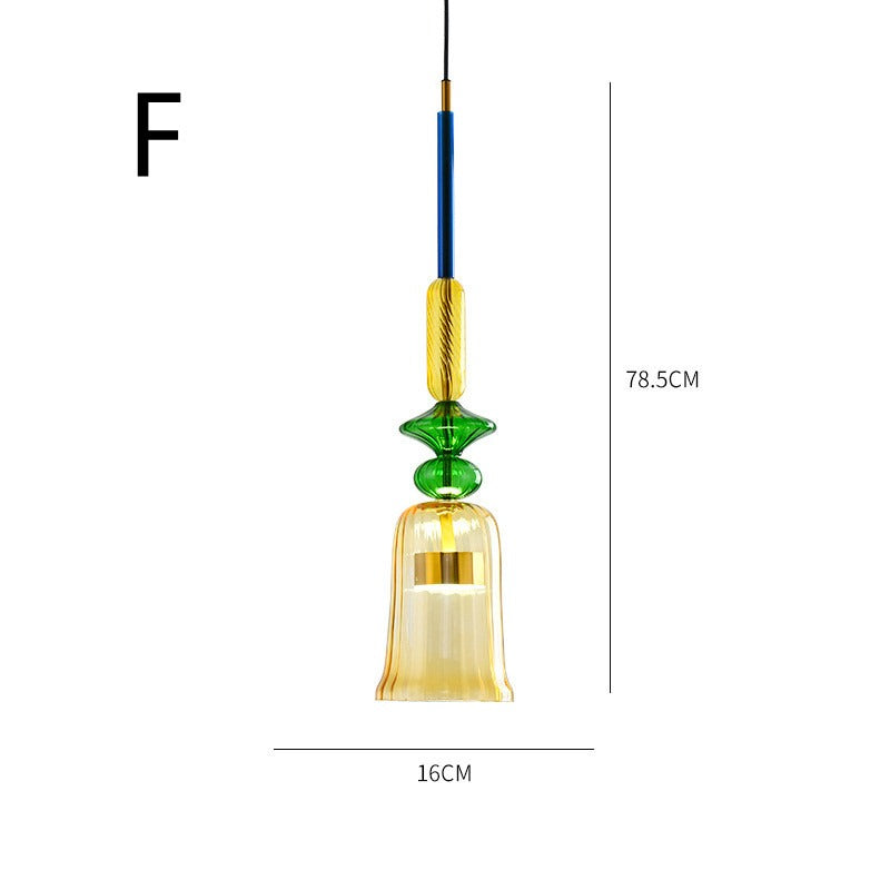 Marlene – Suspension rétro au design macaron