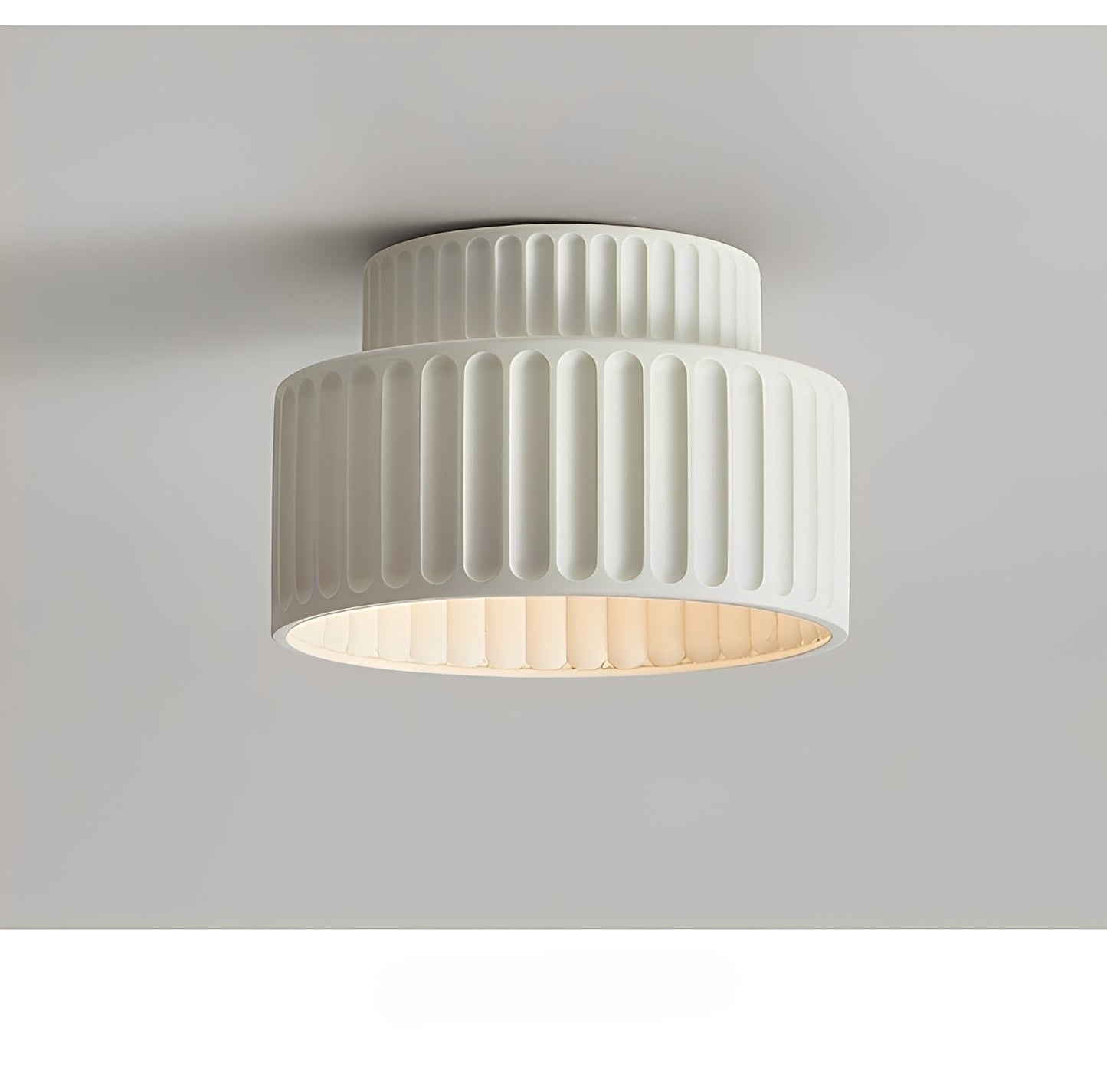 Coralie – Plafonnier LED Style Crème
