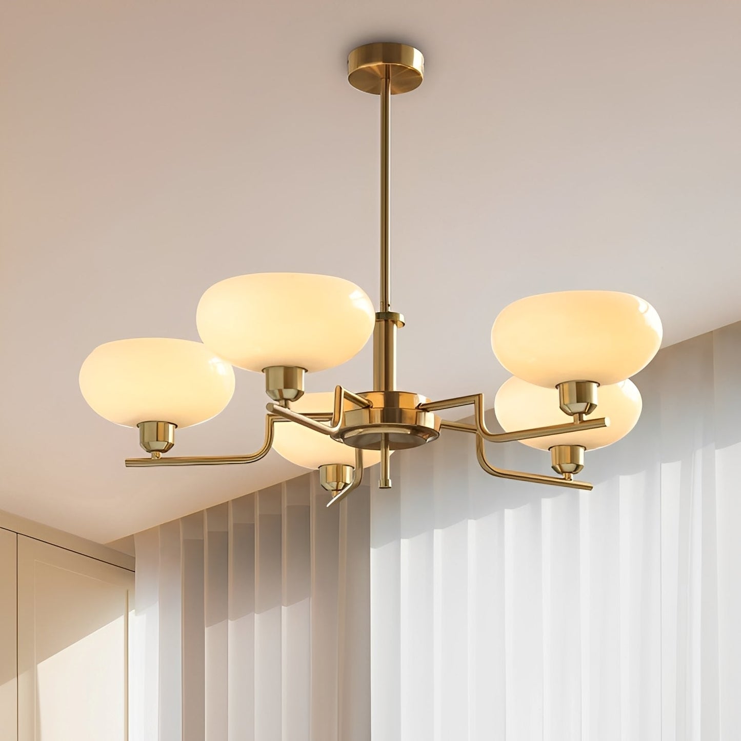 Leonie – Lustre Rétro Crème