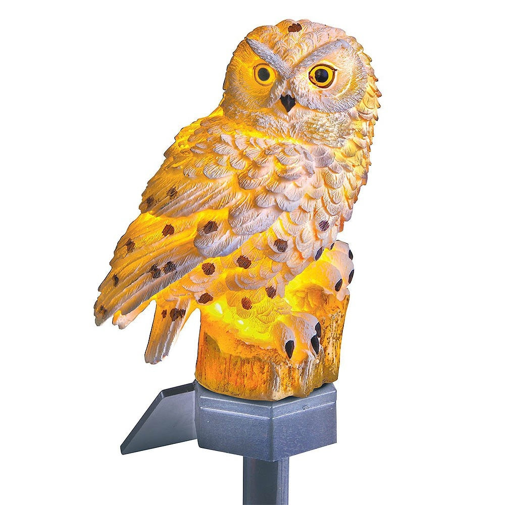 Lumo – Lampe Solaire Chouette pour Jardin & Terrasse