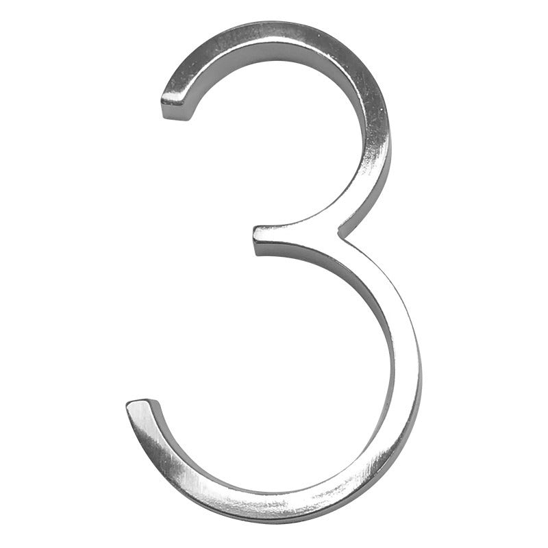 Numera – Numéro de maison en alliage de zinc