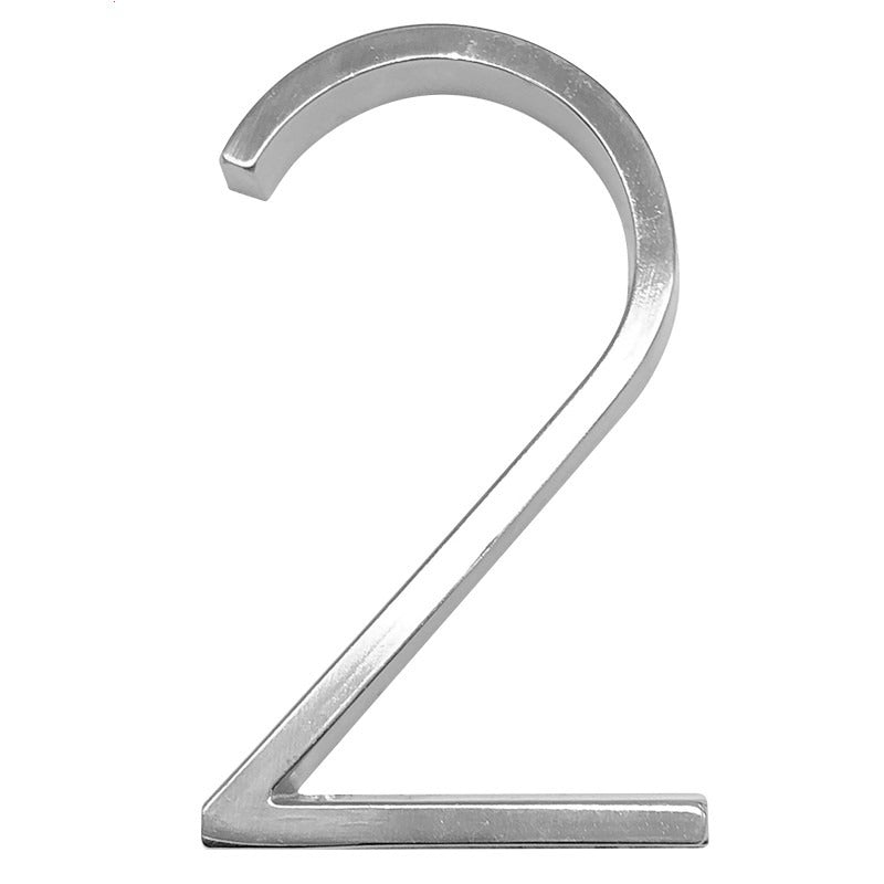 Numera – Numéro de maison en alliage de zinc
