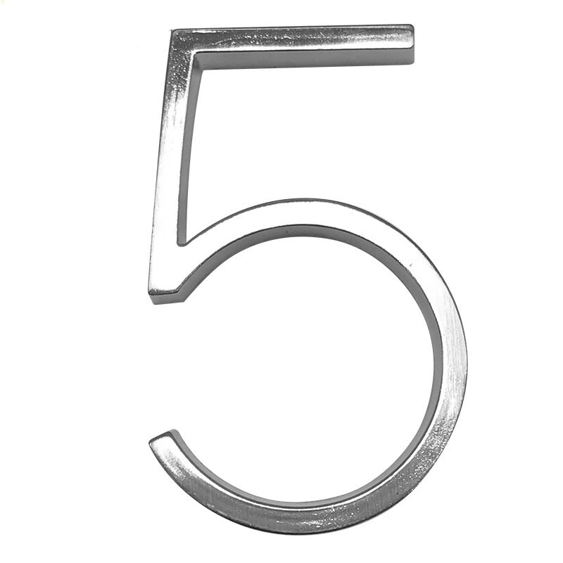 Numera – Numéro de maison en alliage de zinc