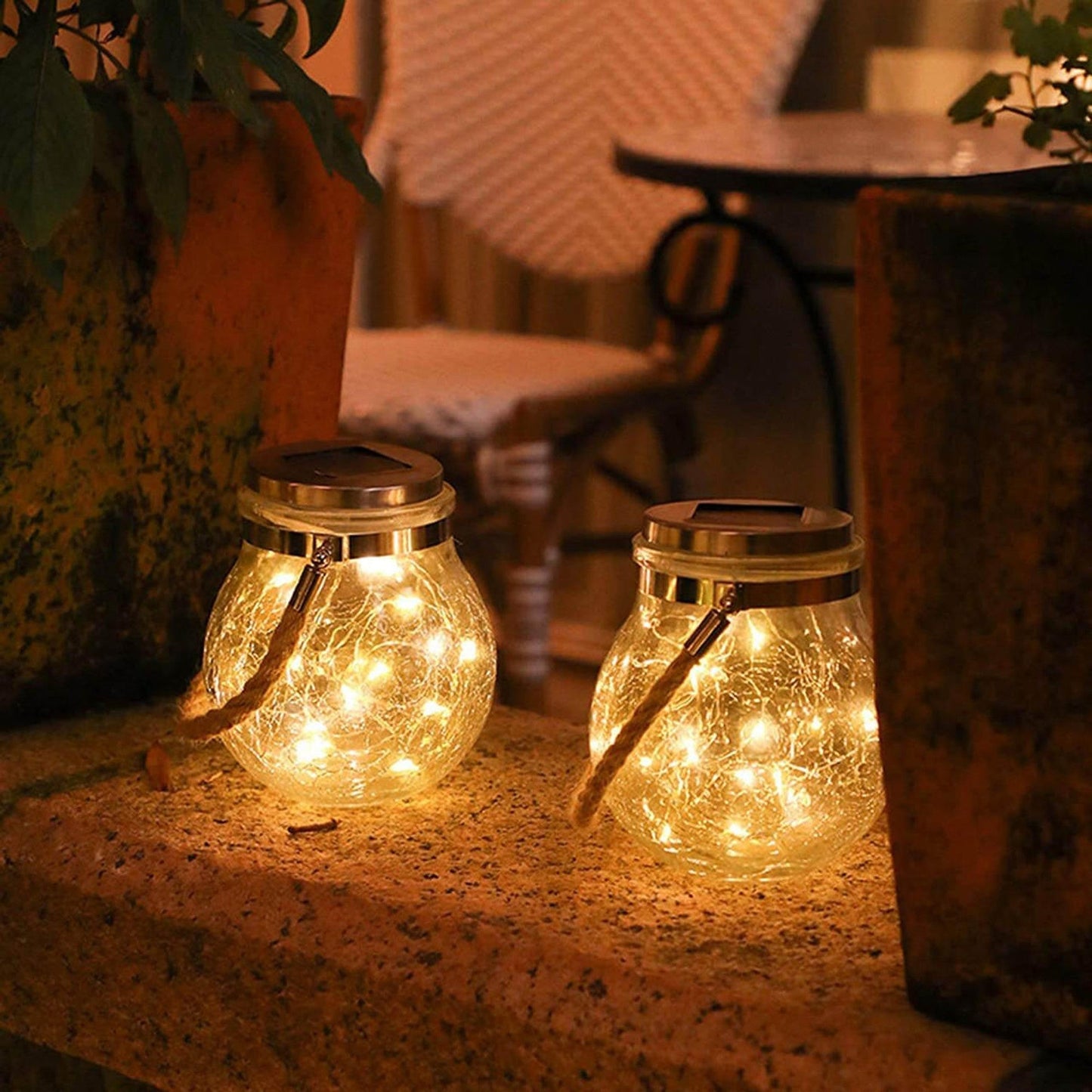 Tilda – Ensemble de Lumières Solaires en Verre