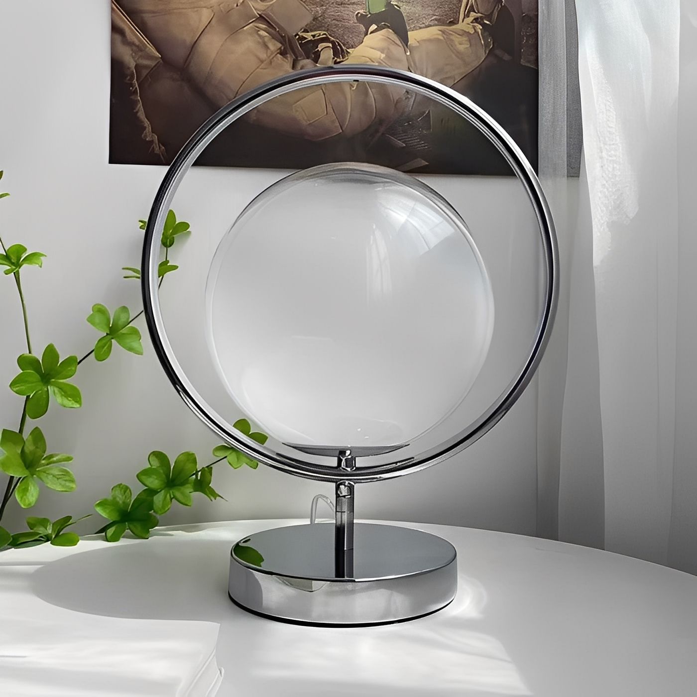 Maila – Lampe de table en verre au design moderne