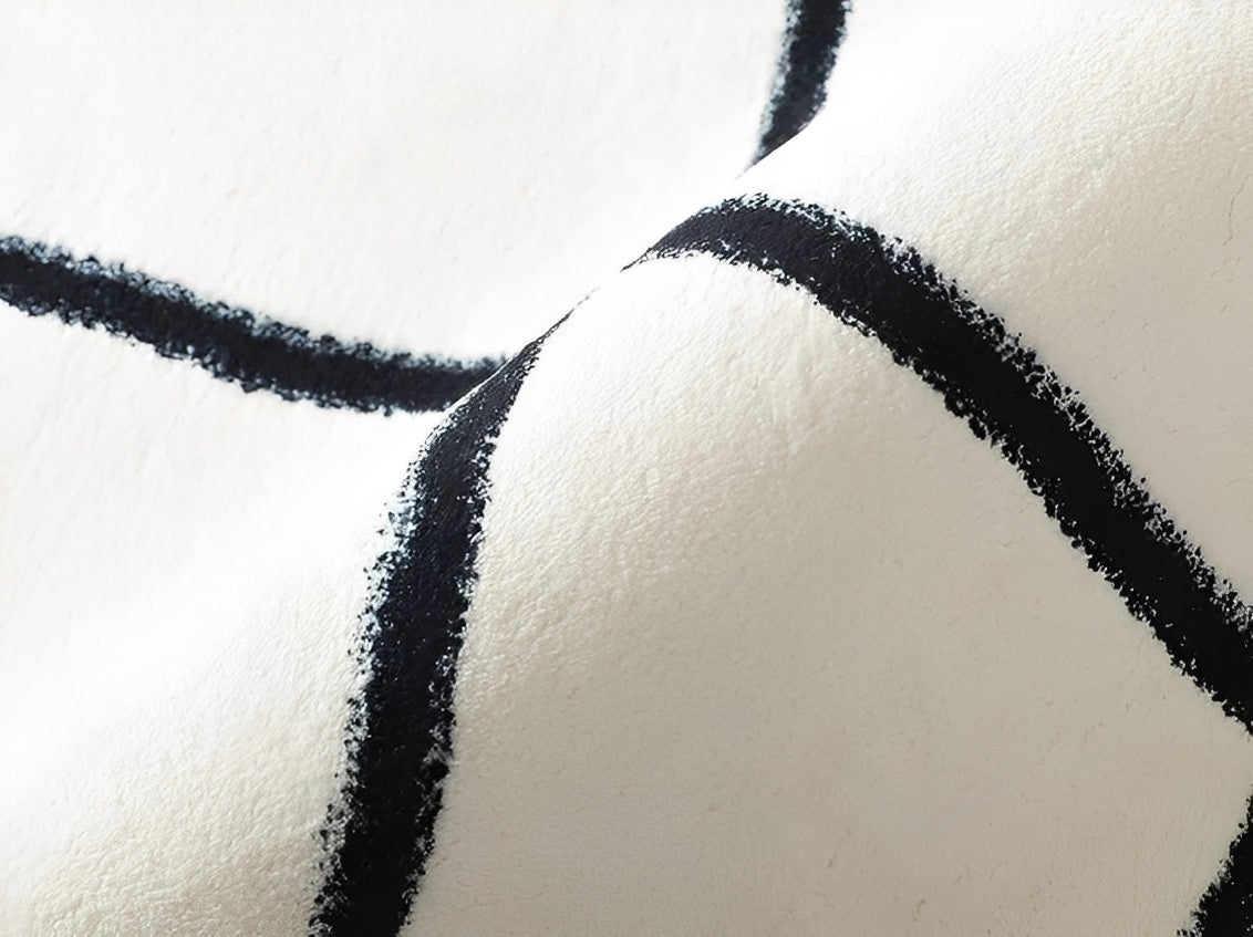 Doni – Tapis Moderne Minimaliste en Fausse Cachemire