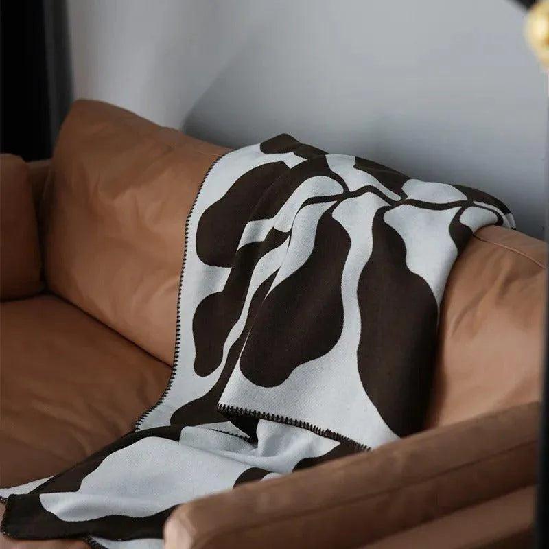 Akemi – Couverture en cachemire jacquard
