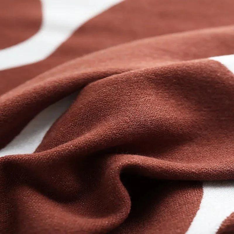Akemi – Couverture en cachemire jacquard