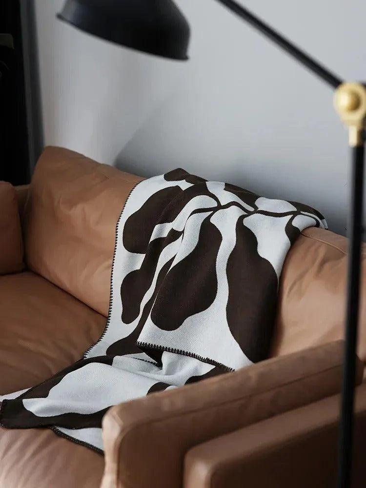 Akemi – Couverture en cachemire jacquard