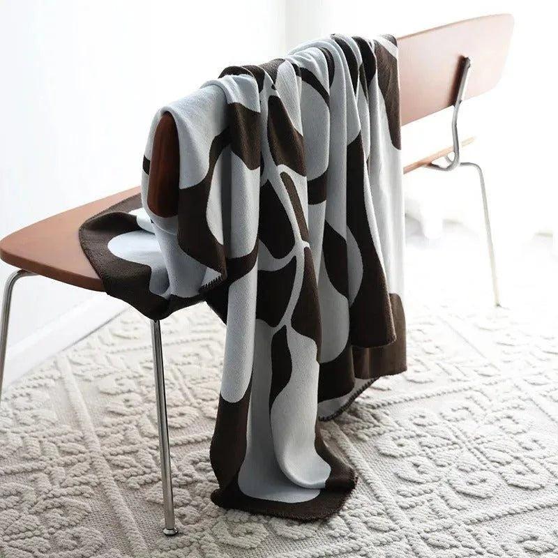 Akemi – Couverture en cachemire jacquard