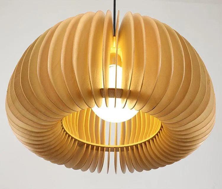 Itsuki – Lustre en bois japonais style Zen