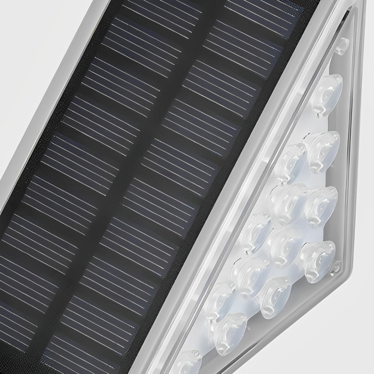 Solin – Lampes de marche solaires LED triangulaires intelligentes