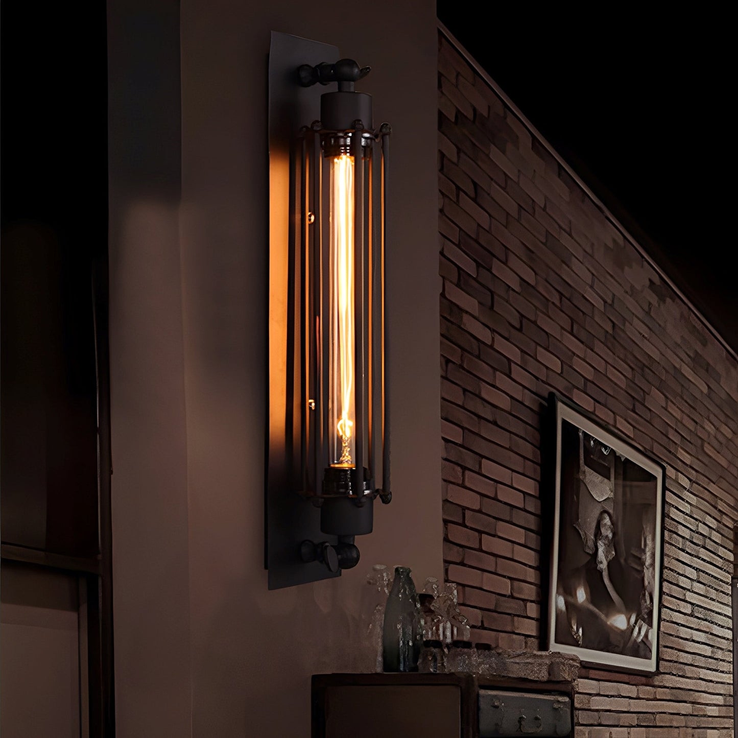 Kaya – Applique Murale Industrielle Rétro