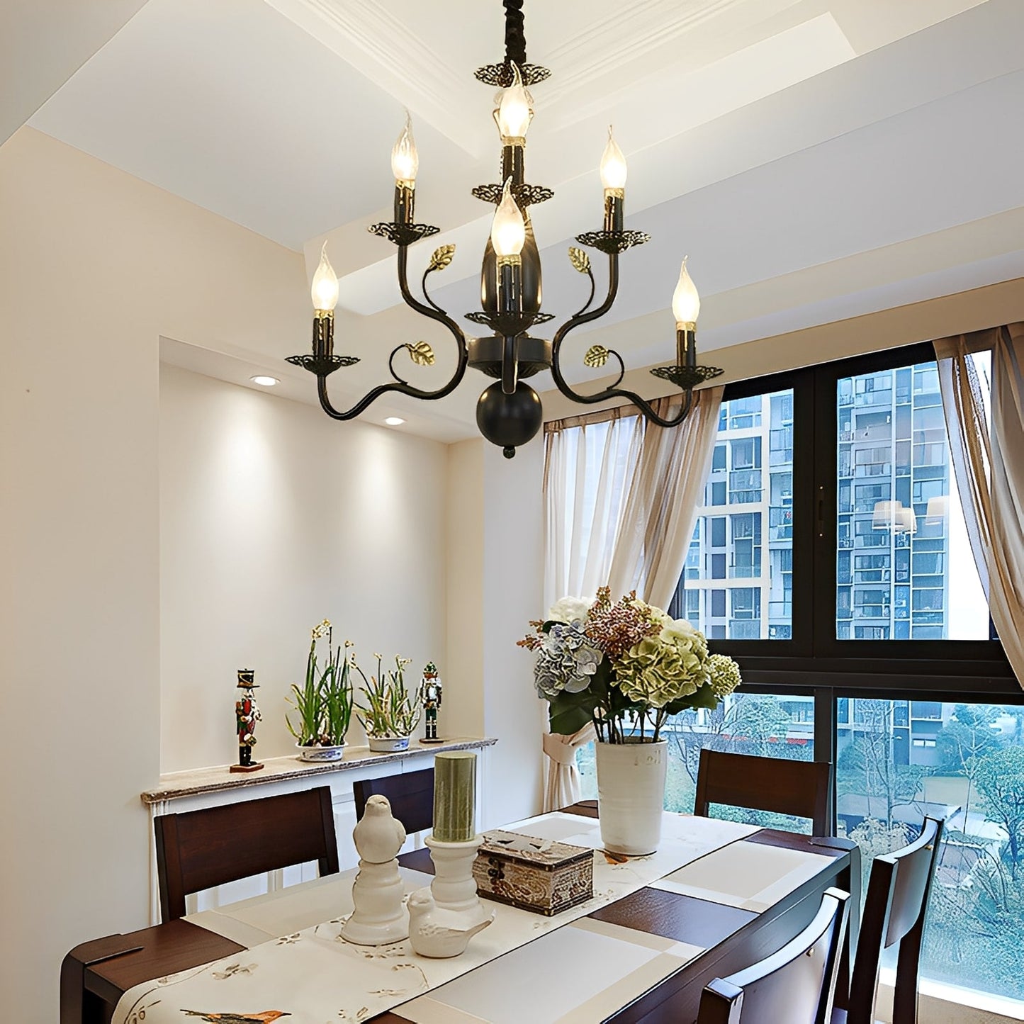 Collin – Lustre en Cristal Américain