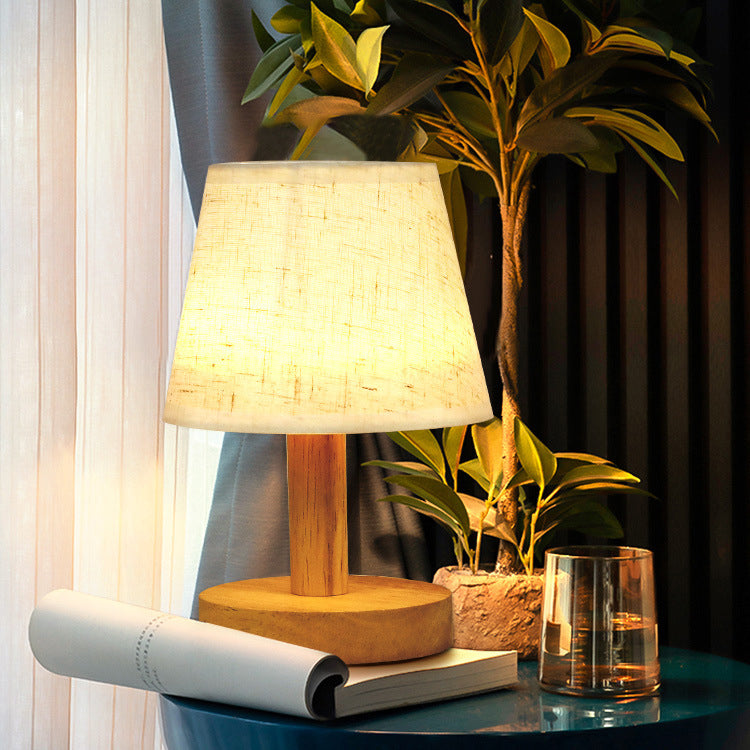 Sana – Lampe de table vintage pliée avec recharge USB